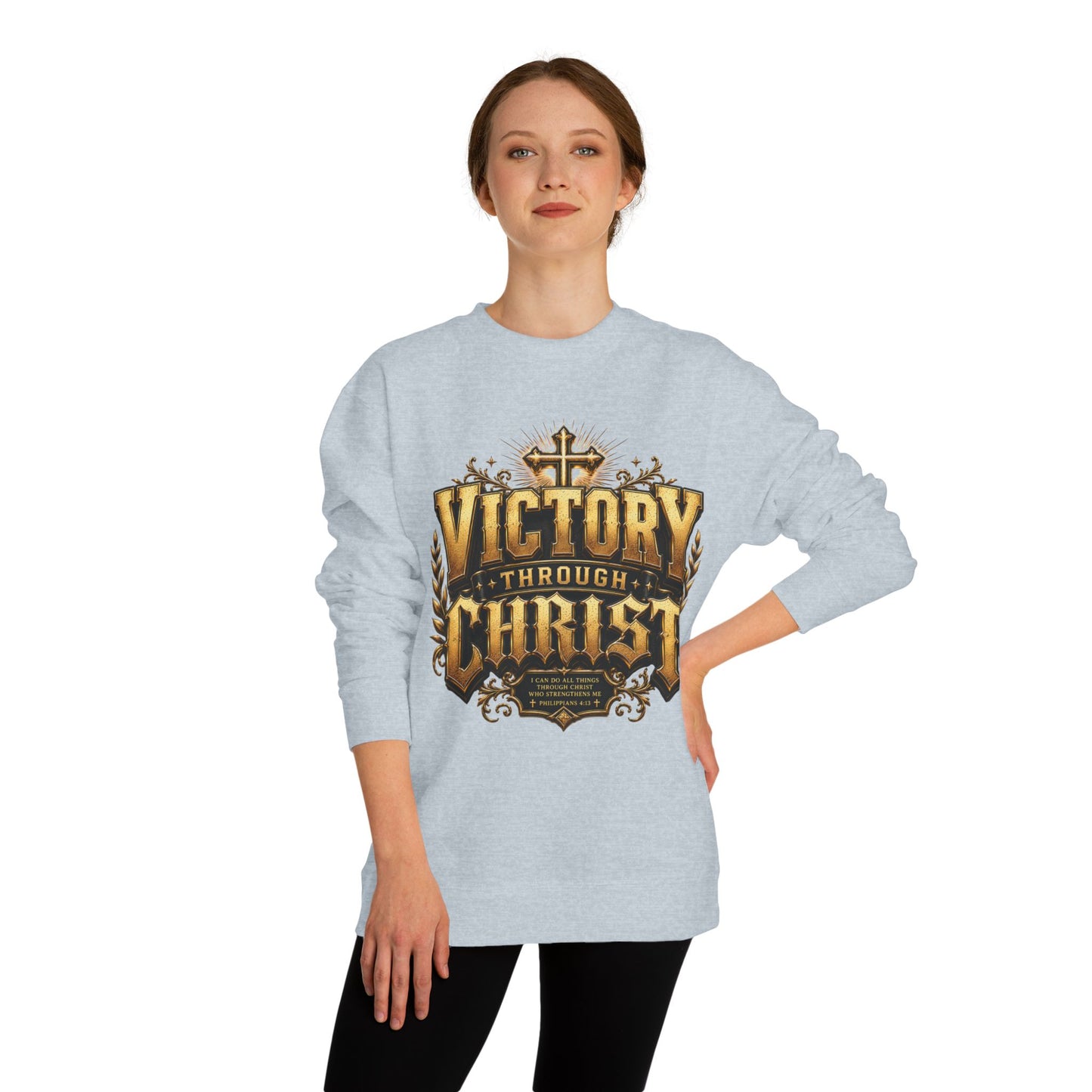 Victory Through Christ Sweatshirt