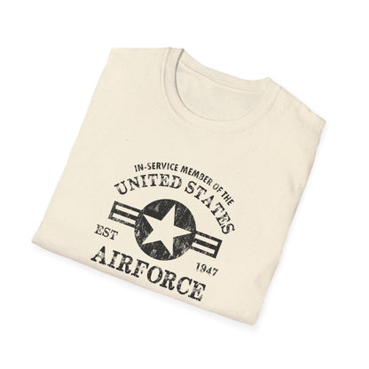 In-service Mime of the United States Est 1947 Airforce T-Shirt