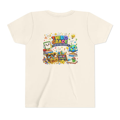 Third Grade Kids Tee — "Third Grade Out of the Classroom" Back-to-School Youth Shirt