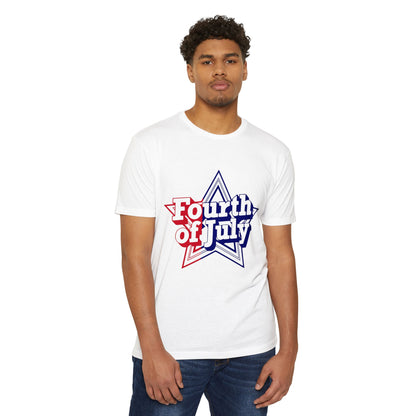 Fourth of July Star T-Shirt — Retro Patriotic Independence Day Tee