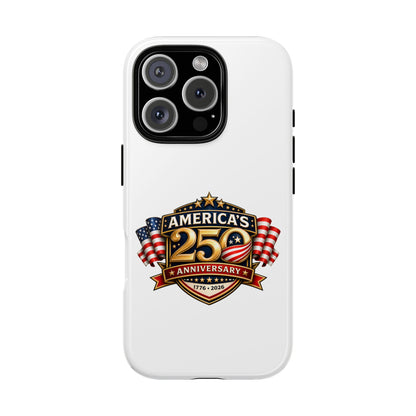 25th Anniversary Patriotic Phone Case — America’s Celebration Design