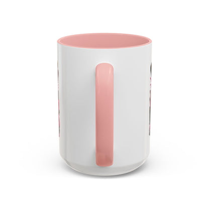 Coffee Mug — "Nails Are My Therapy" Pink Nail Tech Gift