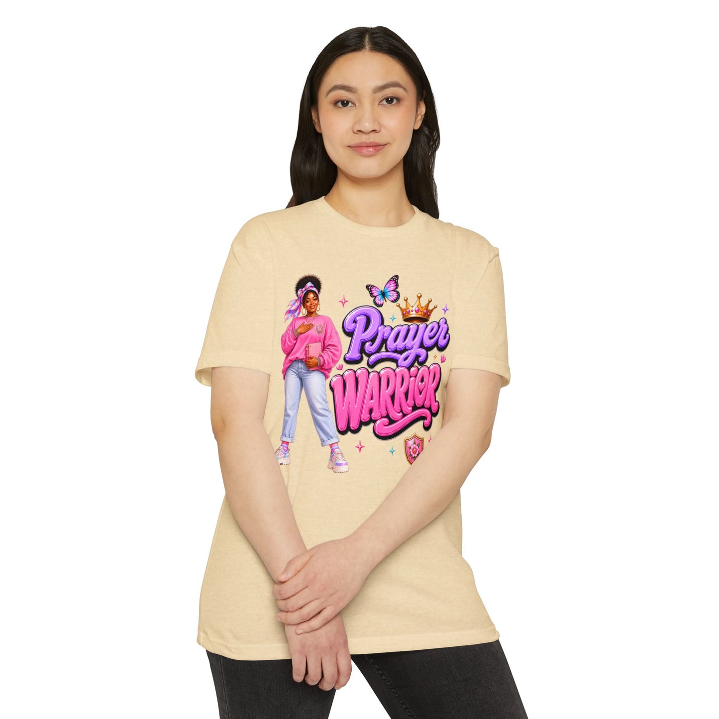 Prayer Warrior T-Shirt — Empowering Faith Graphic Tee