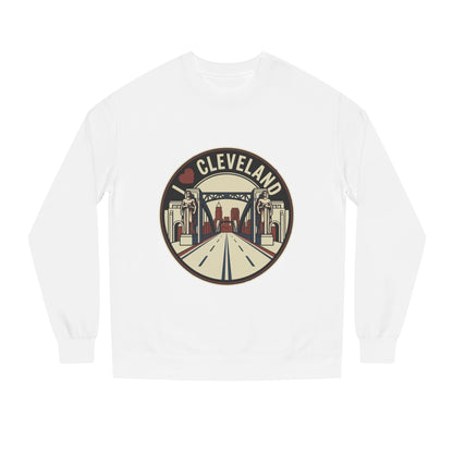 Cleveland Skyline Sweatshirt — I  Cleveland Retro City Crewneck