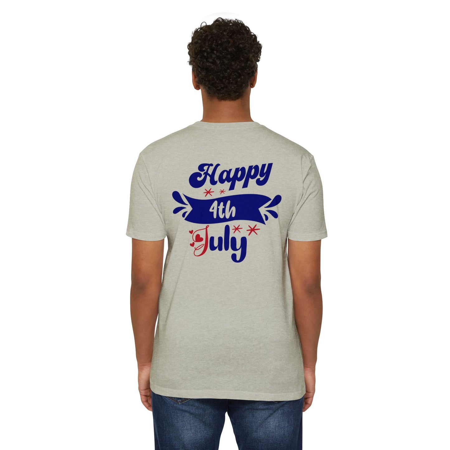 Happy 4th of July T-Shirt — Patriotic Independence Day Tee