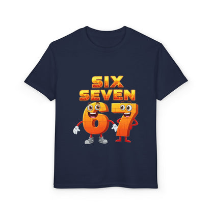 Six Seven 67 Kids T-Shirt – Cute Cartoon Number Shirt for Boys & Girls