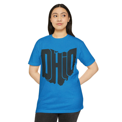 Ohio State Outline T-Shirt — Bold Retro OHIO Graphic Tee