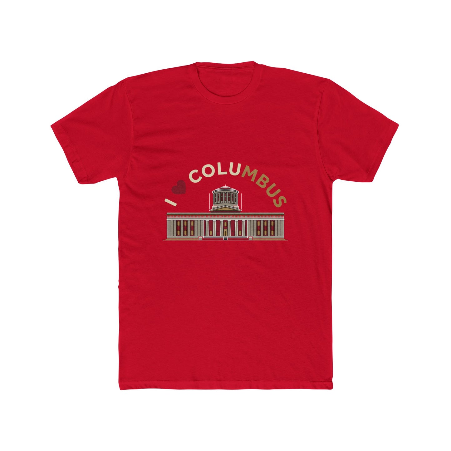 I  Columbus Crew T‑Shirt — Columbus Skyline City Landmark Tee