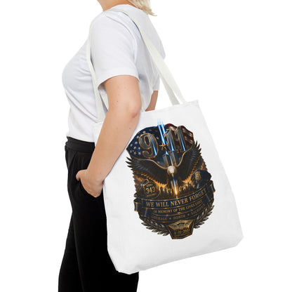 9/11 Memorial Eagle Tote Bag – Never Forget Tribute Tote