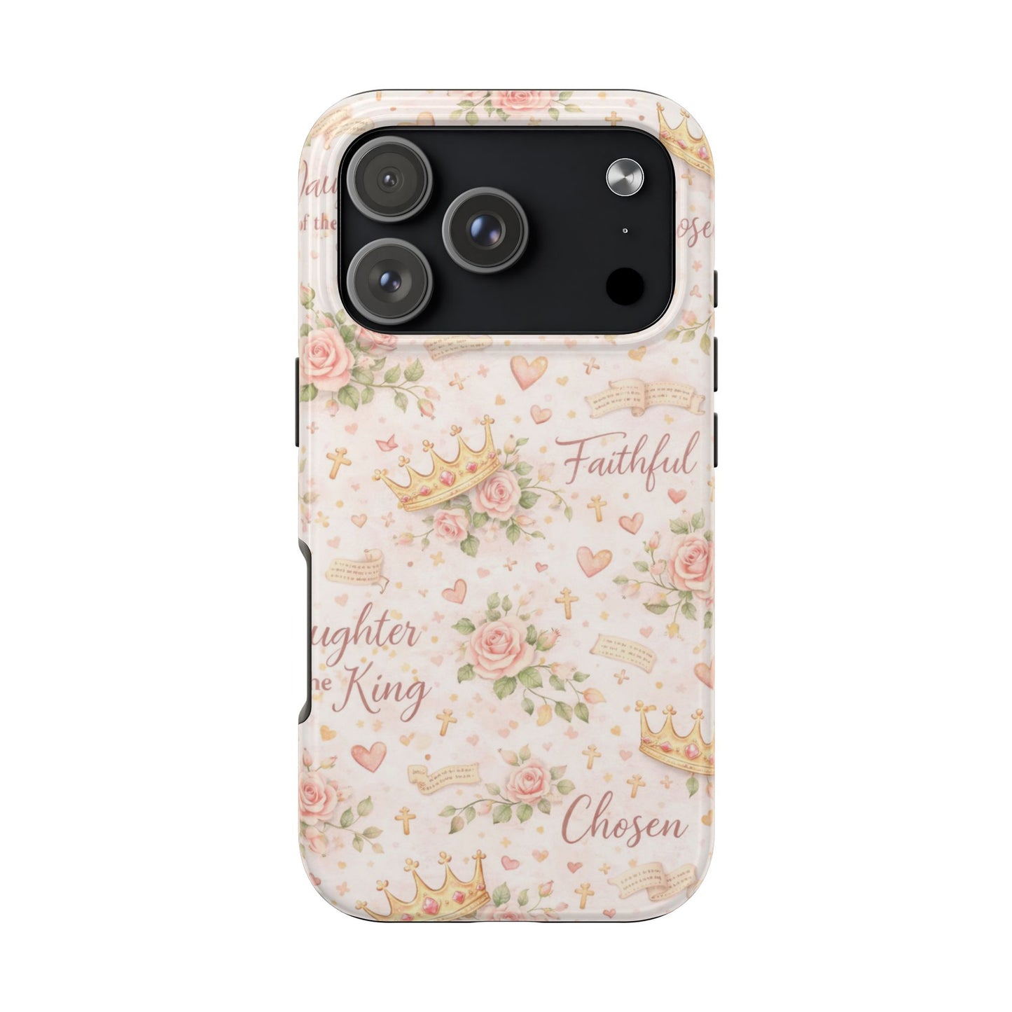Daughter Of The King Phone Case | Christian Floral iPhone Case
