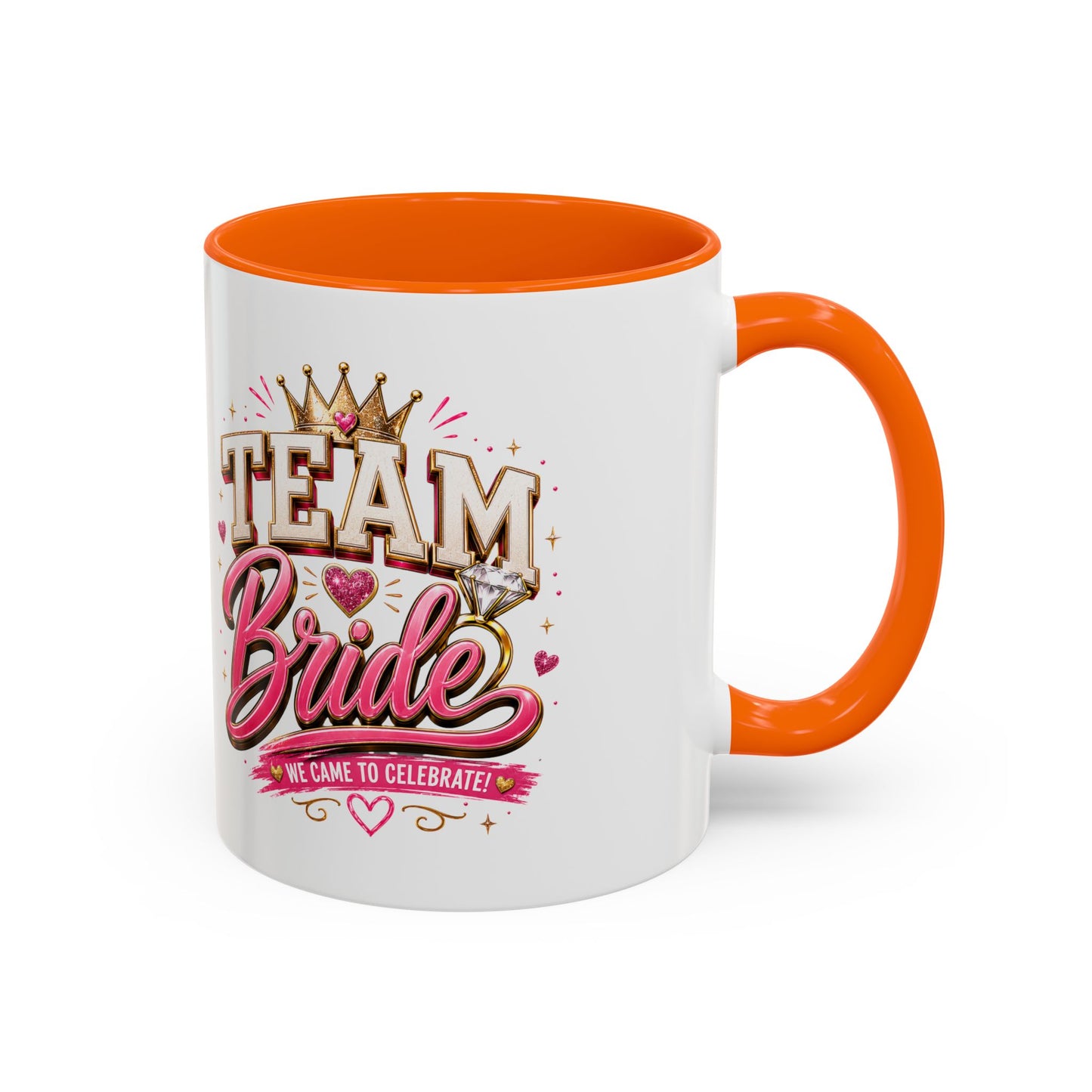 Team Bride Coffee Mug — 'Team Bride' Bachelorette Accent Mug (11/15oz)