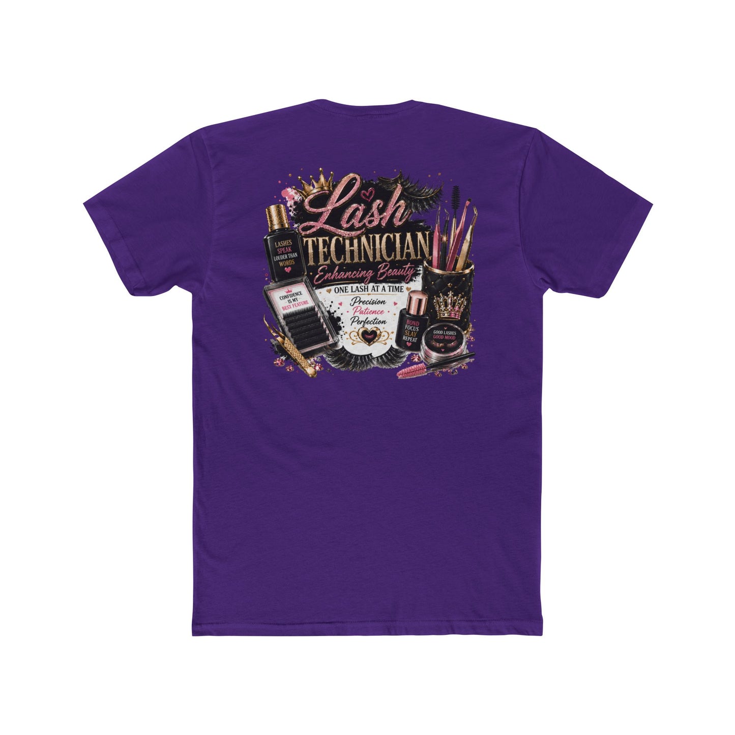 Lash Technician Crew Tee - Eyelash Extension Artist T-Shirt