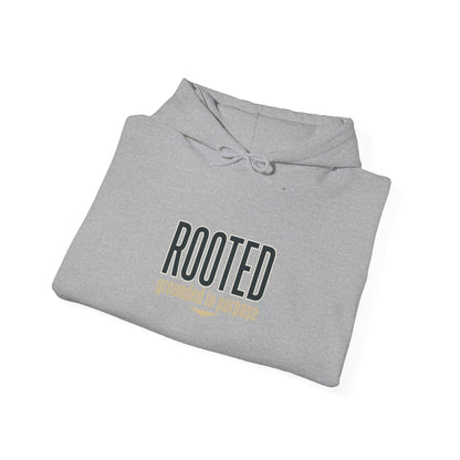 Rooted testimony apparel Hoodie | faith streetwear, bold type