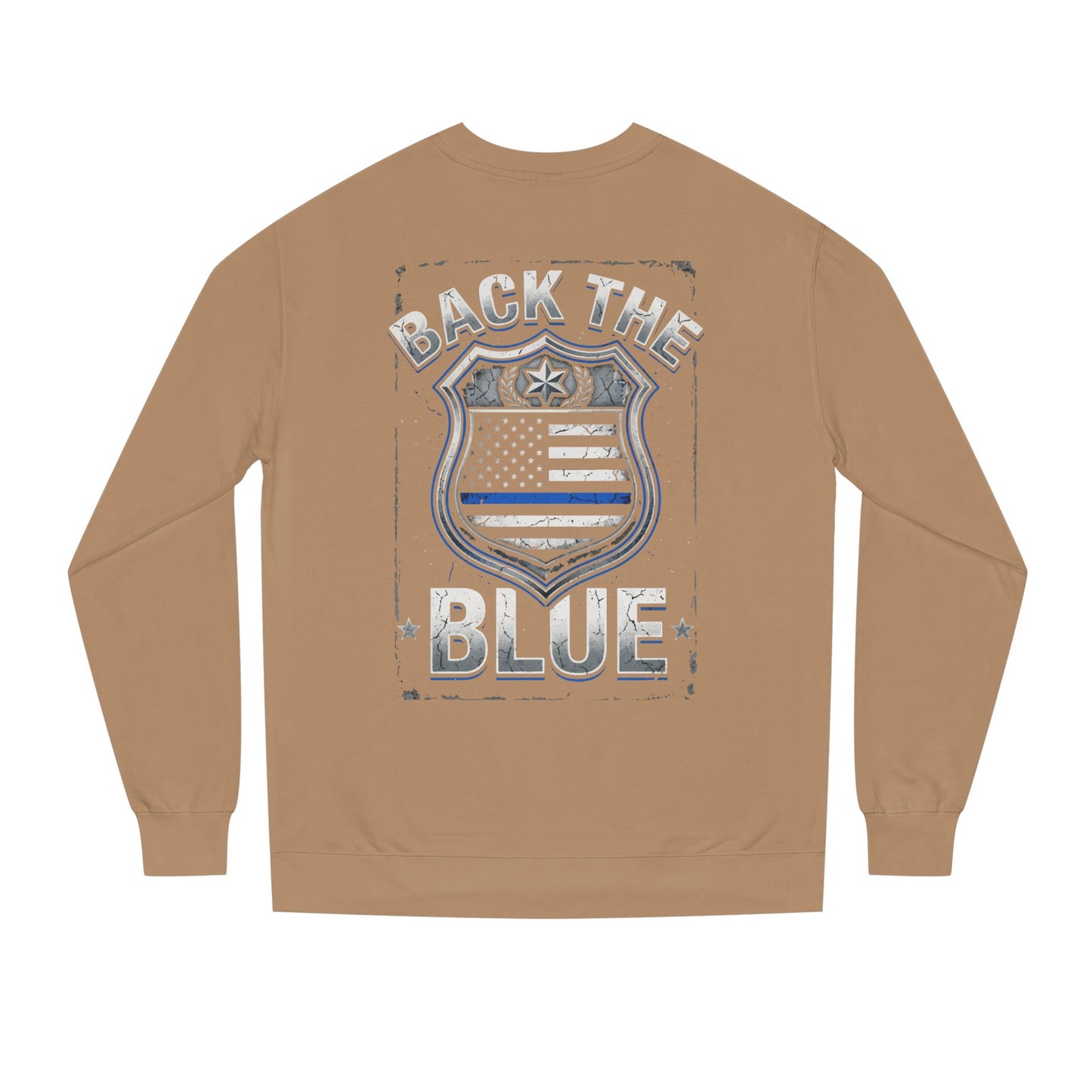 Back the Blue Sweatshirt — Police Support Crewneck