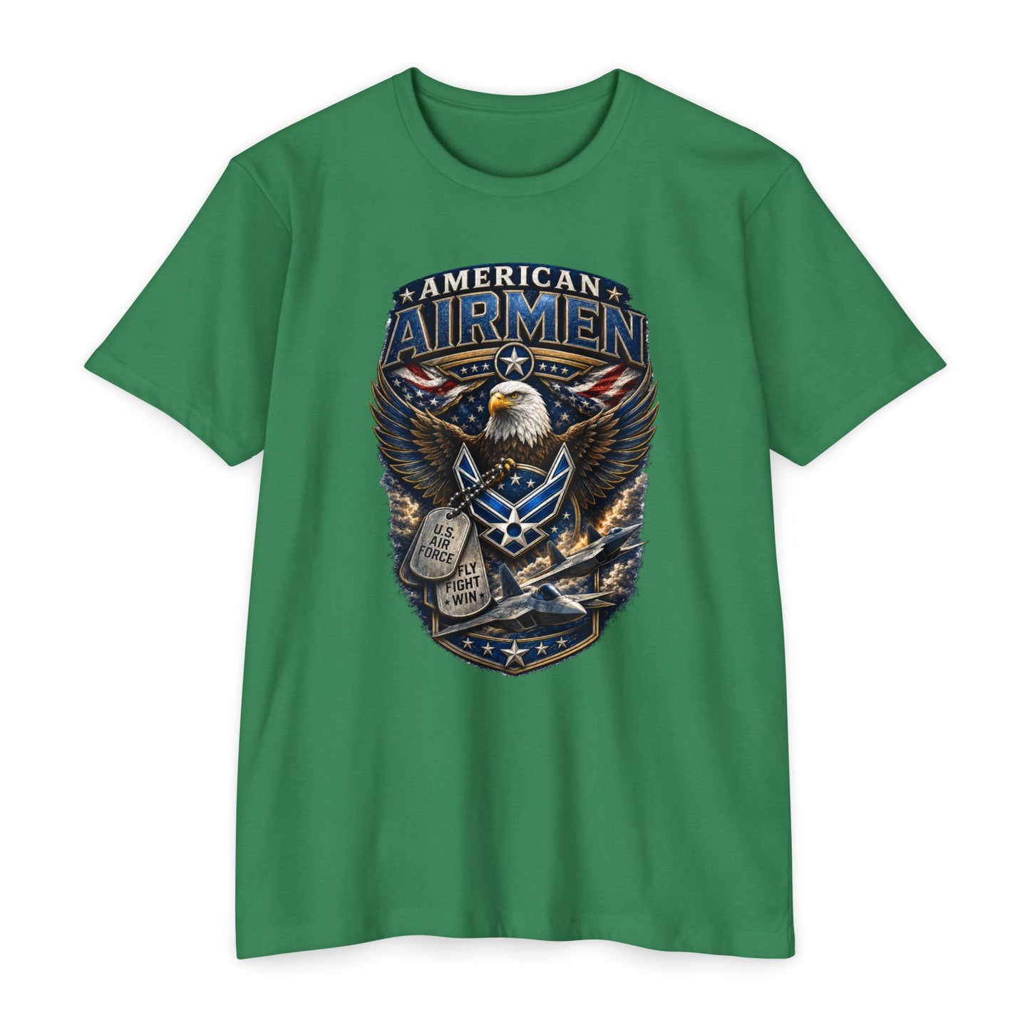 American Airmen Eagle T-Shirt — Patriotic USA Air Force Graphic Tee