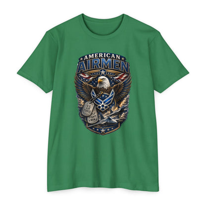 American Airmen Eagle T-Shirt — Patriotic USA Air Force Graphic Tee