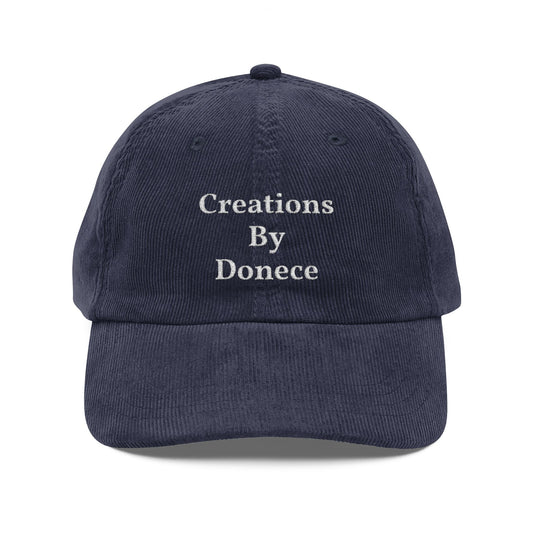 Vintage Corduroy Cap (Embroidery)