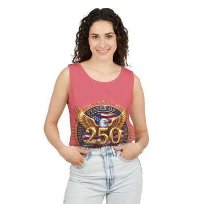 250 Years Anniversary Eagle Tank Top — United States Bicentennial Celebration Tee