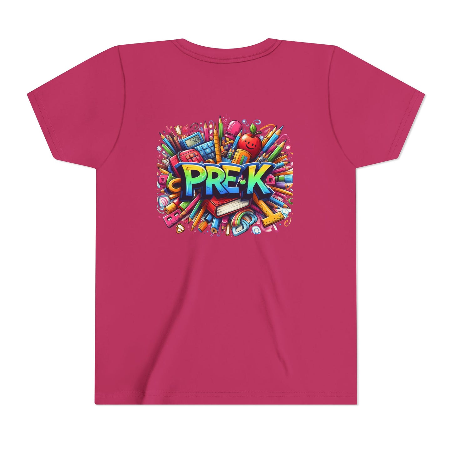 PRE-K Kids Tee — Colorful Back-to-School Pre-K Shirt for Preschoolers