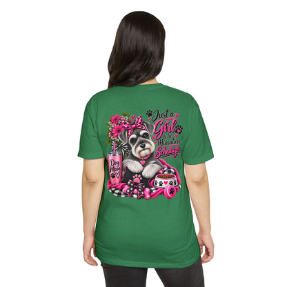 Just a Girl & Her Miniature Schnauzer T-Shirt