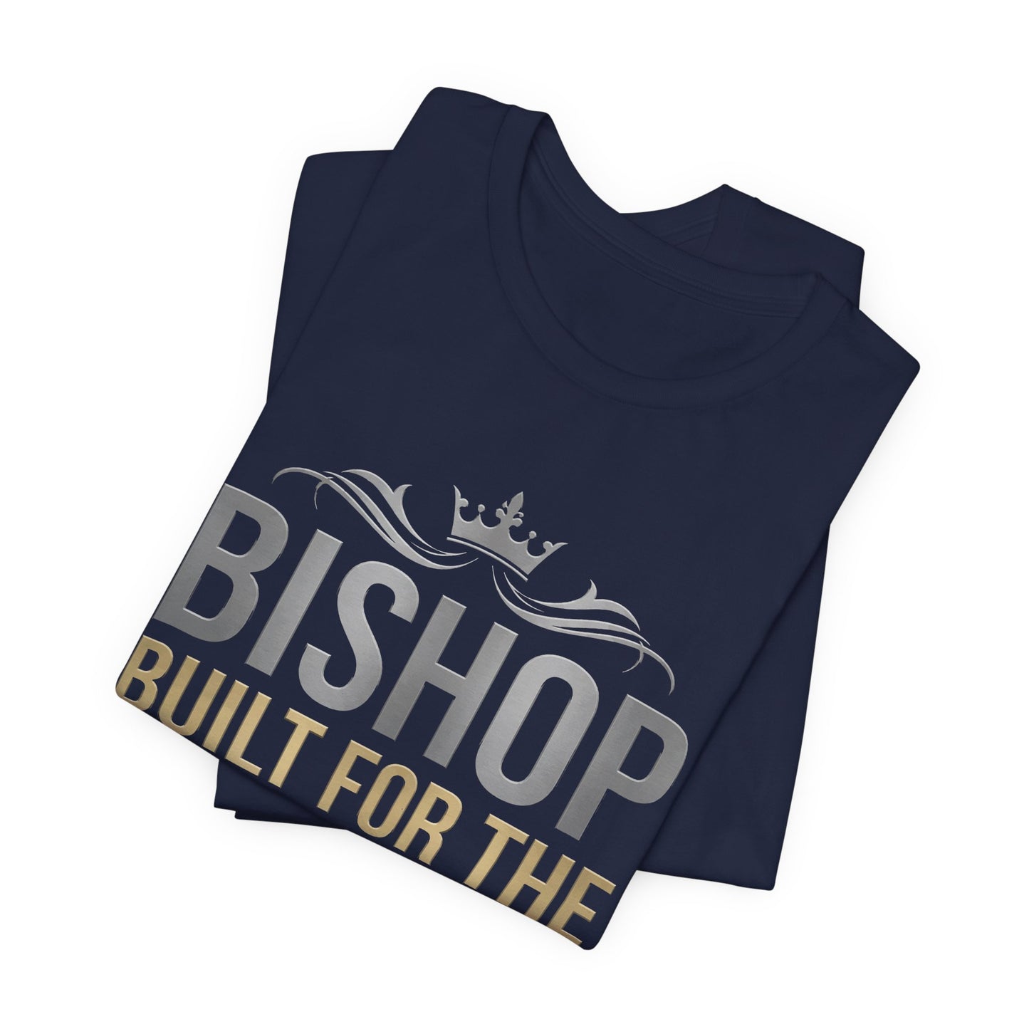 Bishop "Built for the Assignment" T-Shirt — Inspirational Church Leadership Tee