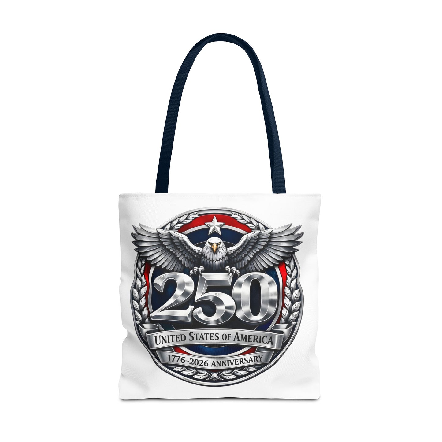 250th USA Anniversary Tote Bag — Patriotic Eagle 1776–2026 Commemorative Tote