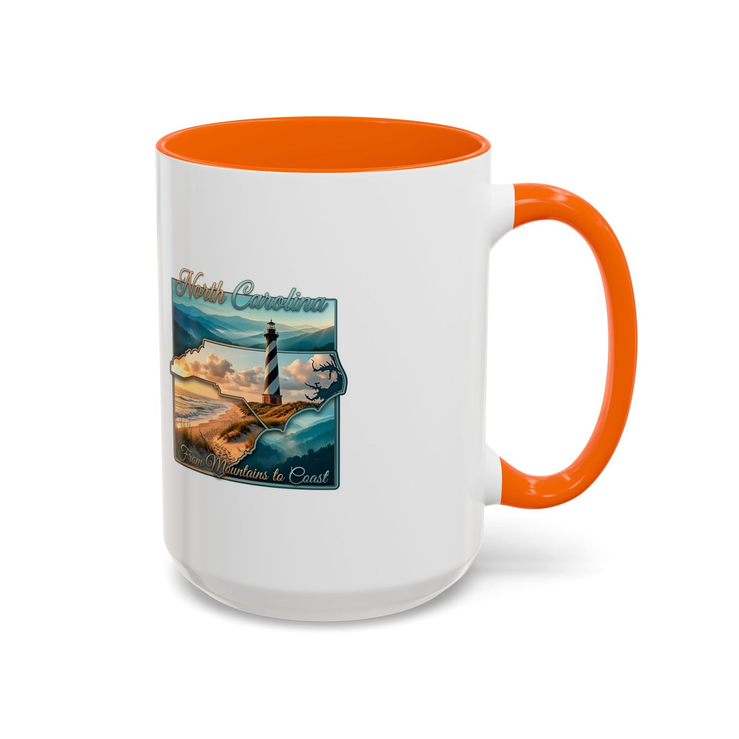 Coastal Lighthouse Coffee Mug – From Mountains to Coast Accent Mug