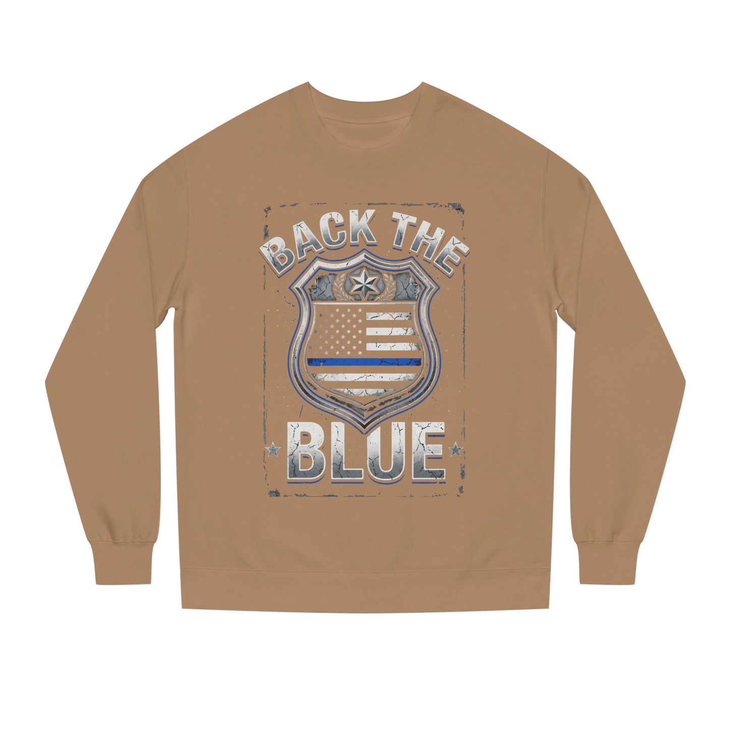 Back the Blue Sweatshirt — Police Support Crewneck