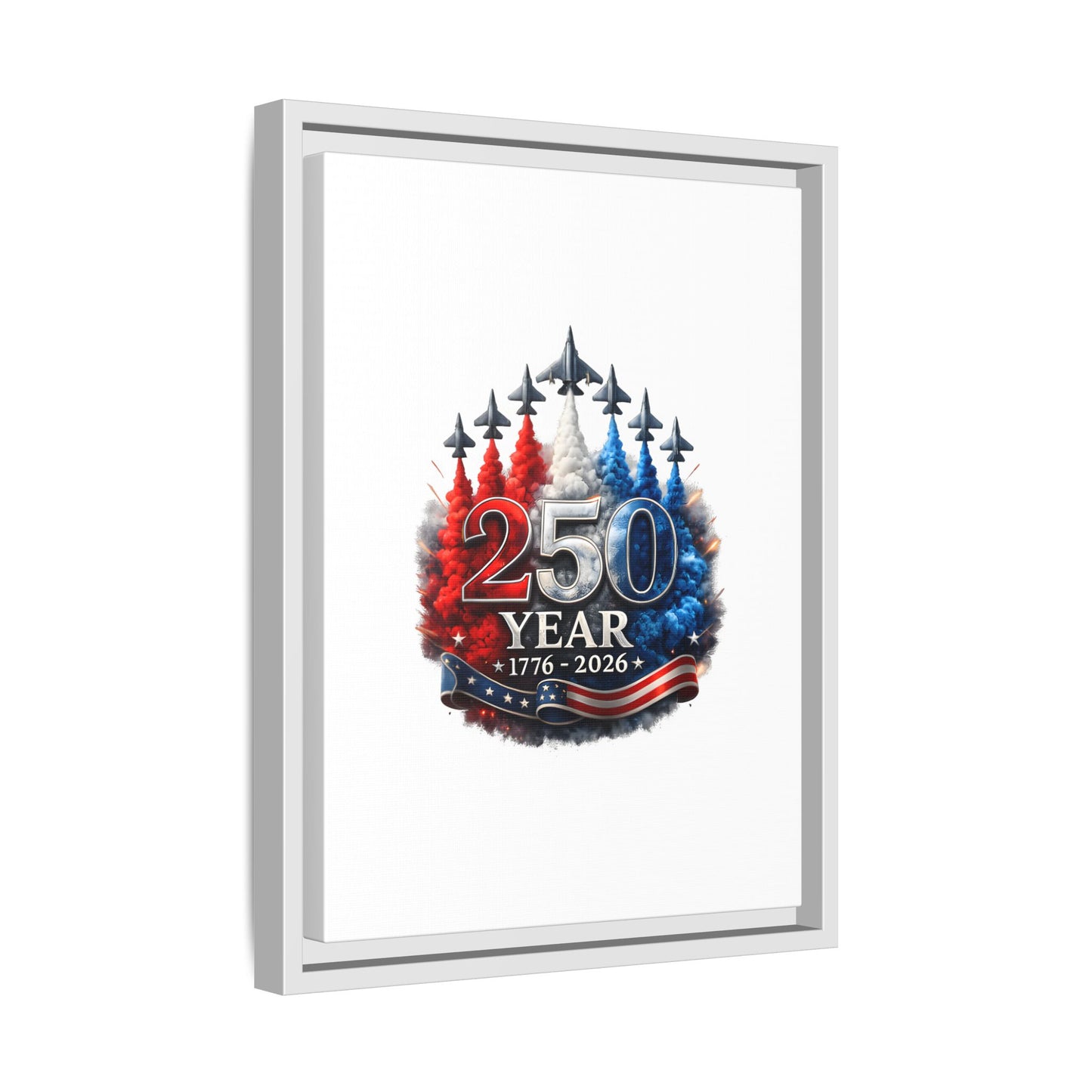 Matte Canvas, Framed (Multi-color)