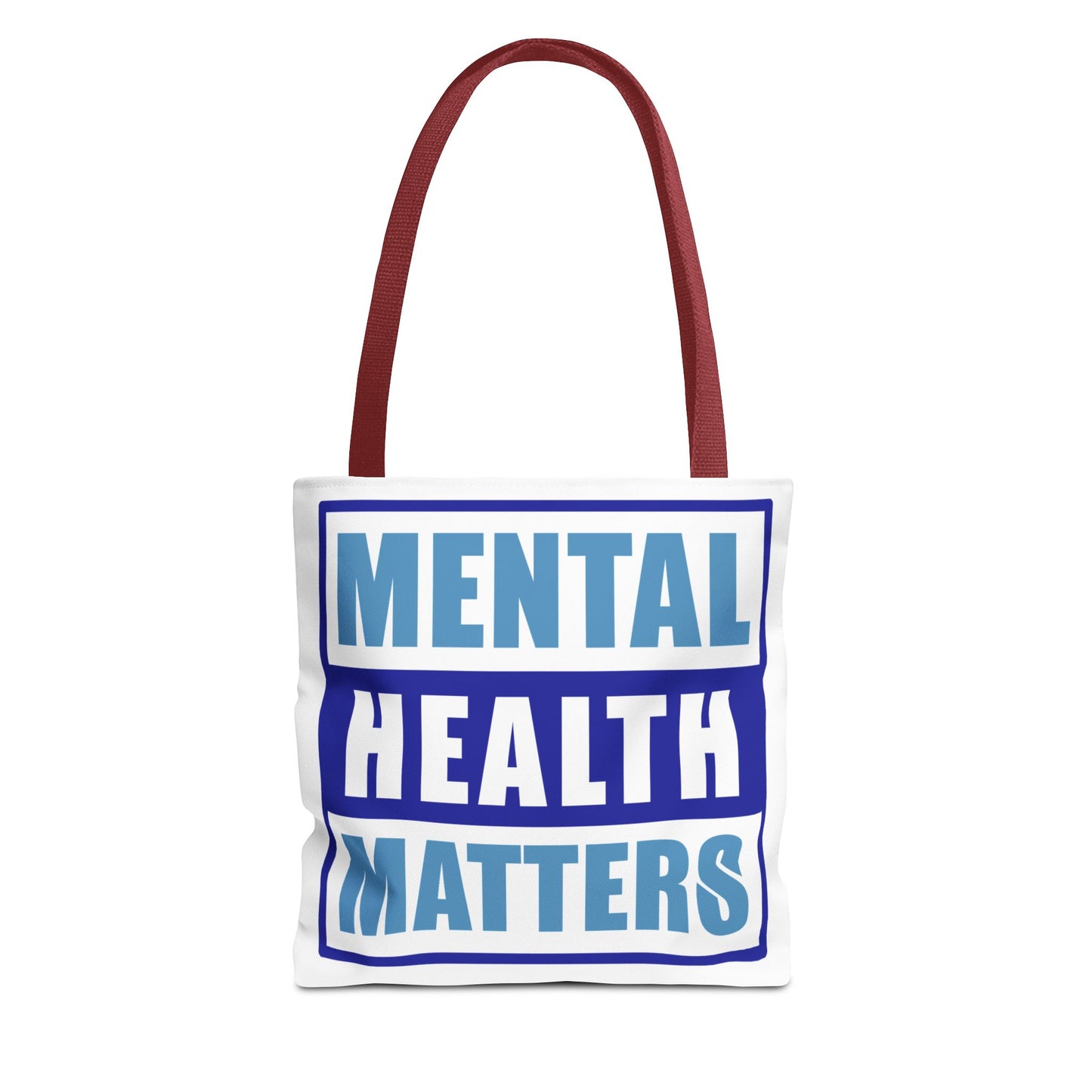 Mental Health Matters Tote Bag — Awareness Canvas Shopper