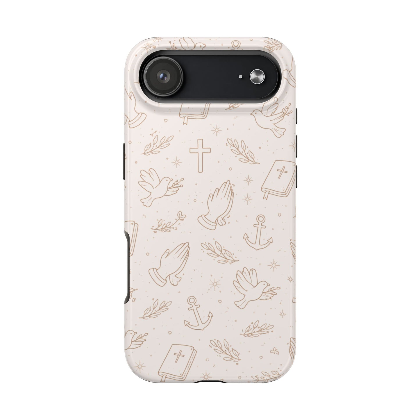 Symbols of Grace Phone Case | Christian Floral iPhone Case