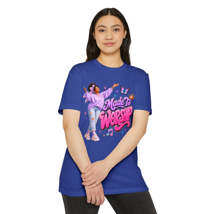 Made to Worship T-Shirt — Christian Faith Graphic Tee