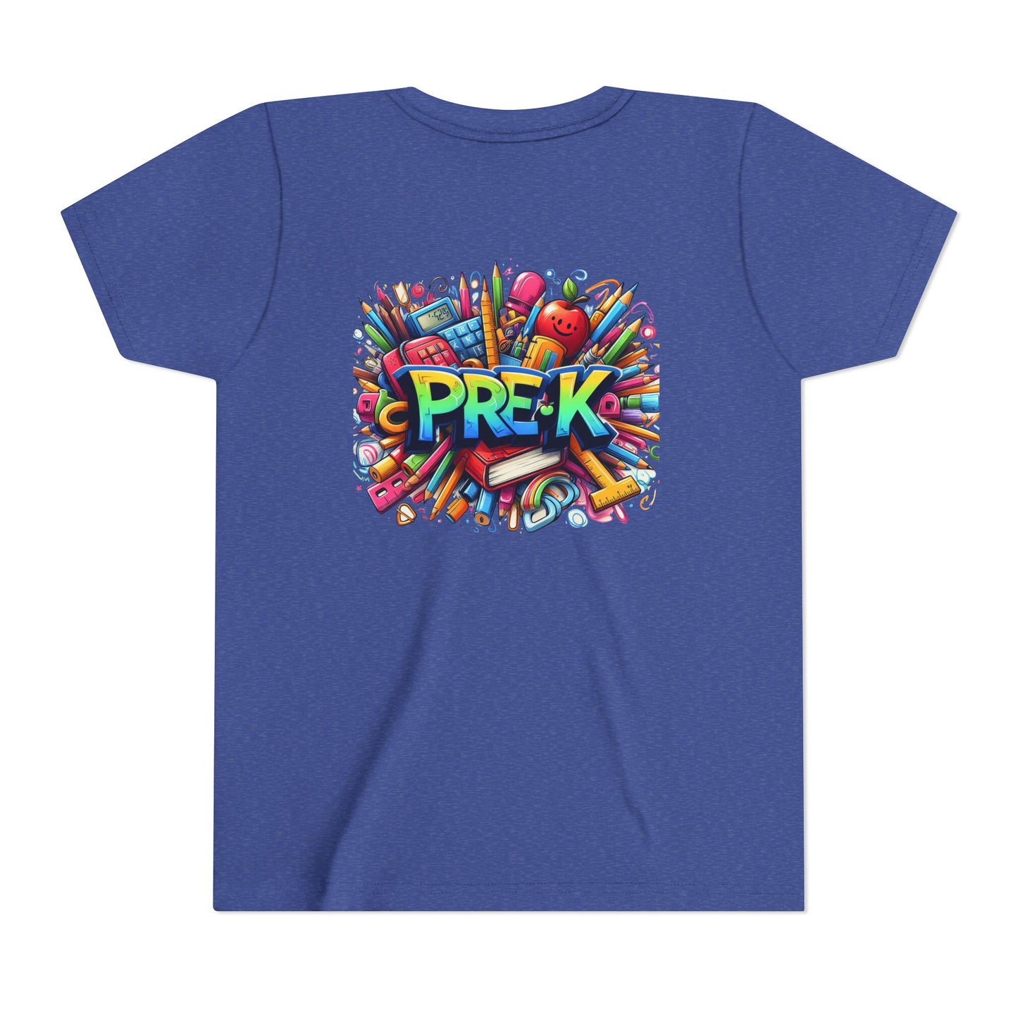 PRE-K Kids Tee — Colorful Back-to-School Pre-K Shirt for Preschoolers