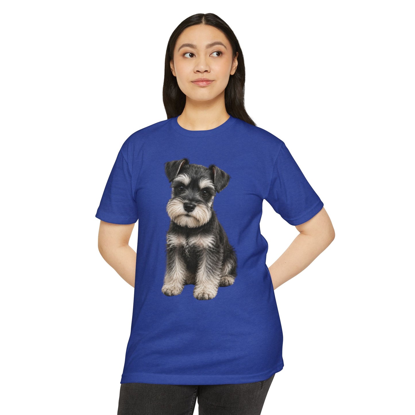 Schnauzer Puppy T-Shirt — Cute Dog Graphic Tee