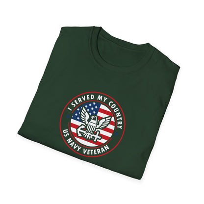 I Served My Country US Navy Veteran T-Shirt