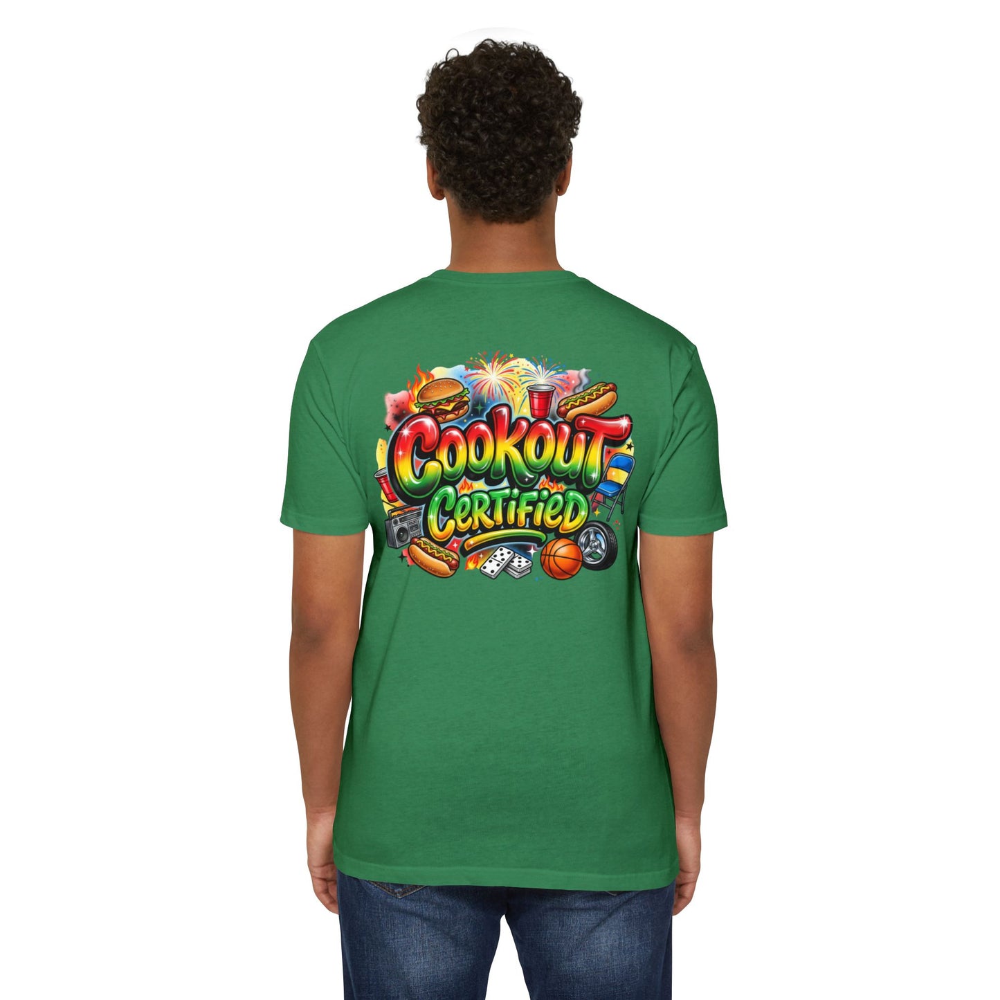 Cookout Certified T-Shirt — BBQ Party Graphic Tee for Summer, Family Gatherings & 4th of July