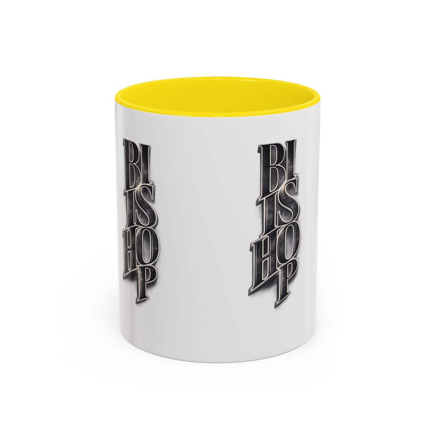 Bishop Vertical Logo Accent Coffee Mug — 11/15oz