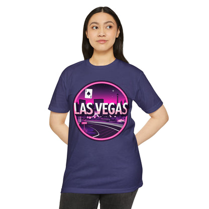 Las Vegas Retro Night Skyline T-Shirt
