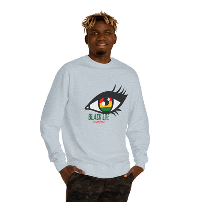 Black Life Matters Eye Graphic Sweatshirt