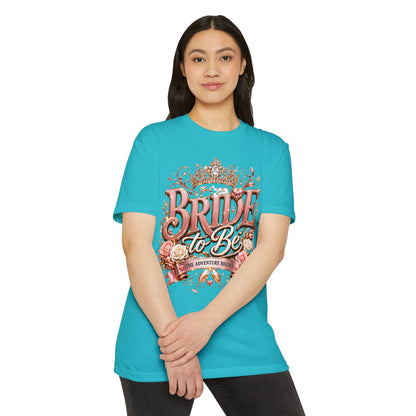 Bride to Be T-Shirt — Floral Crown Bachelorette Tee