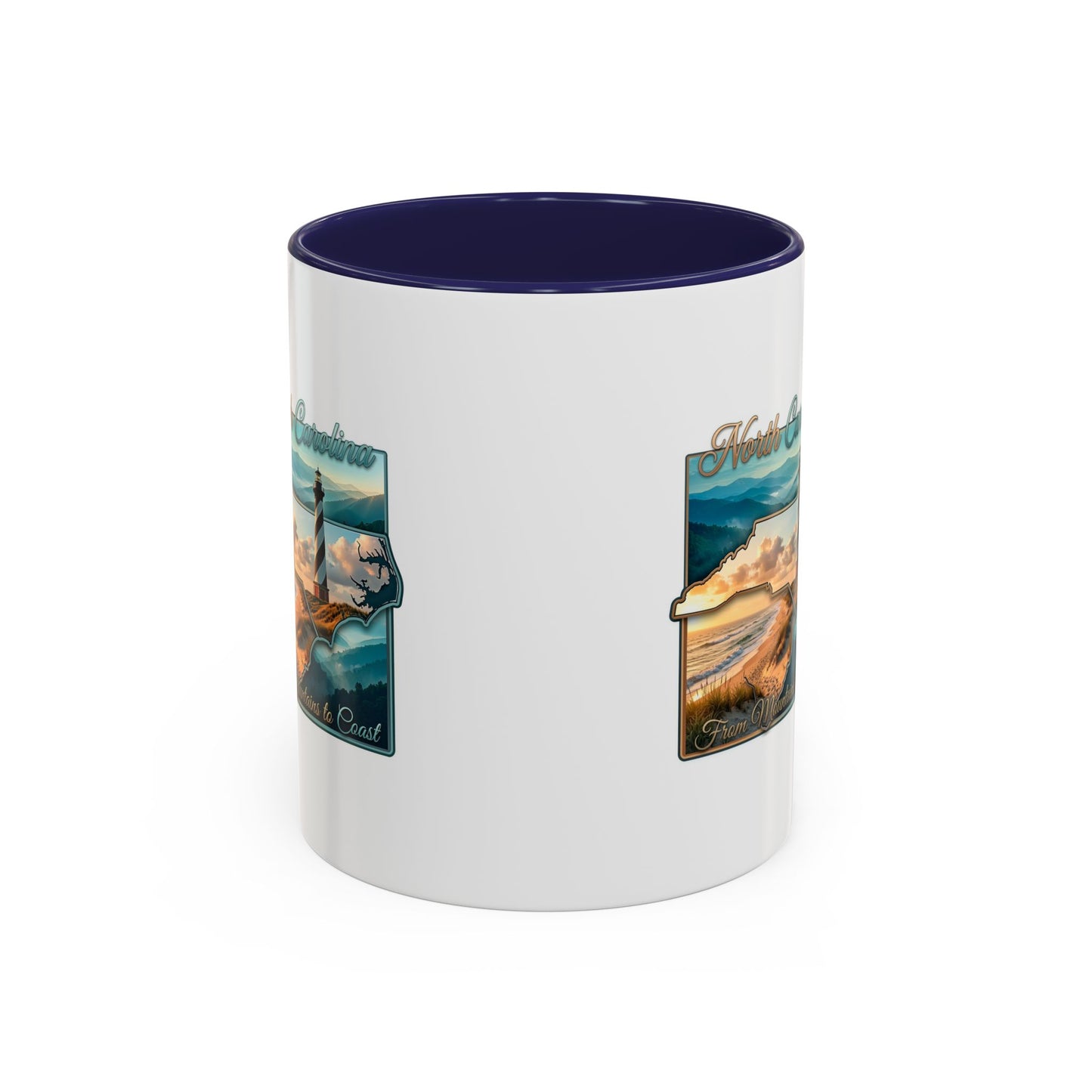 Coastal Lighthouse Coffee Mug – From Mountains to Coast Accent Mug