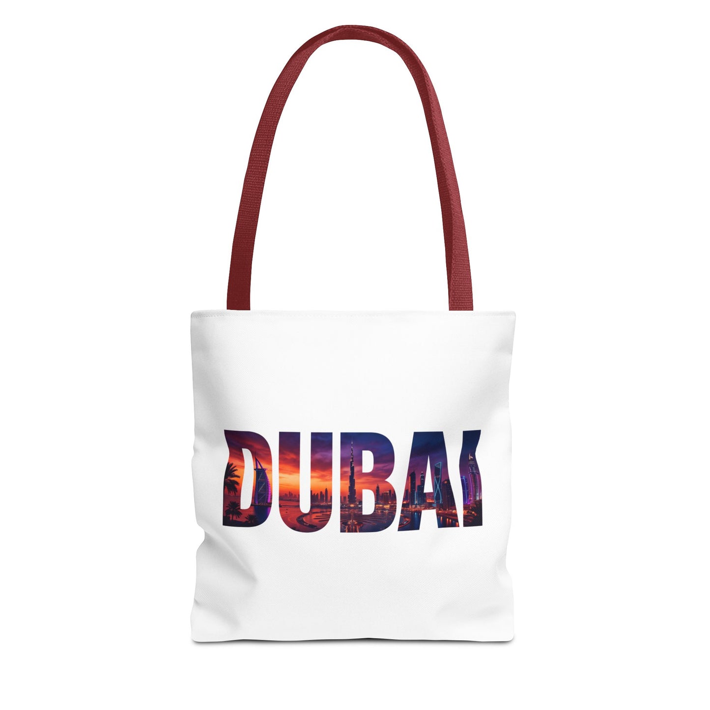 Dubai Sunset Tote Bag - City Skyline Travel Tote