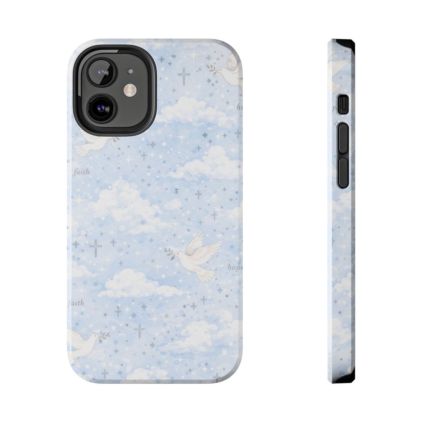 Hope Faith Phone Case | Christian floral iPhone Case