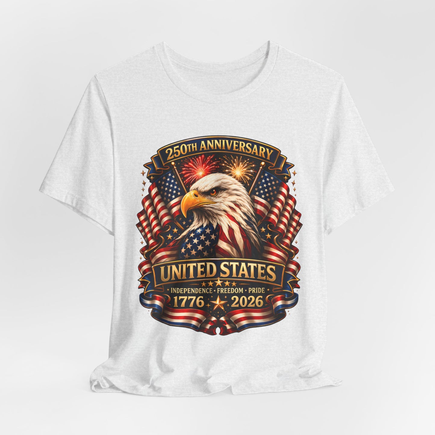 1776–2026 United States 250th Anniversary Eagle T-Shirt