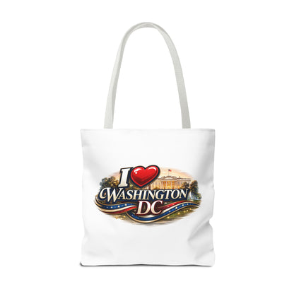 I  Washington DC Tote Bag — Souvenir City Landmark Shopper