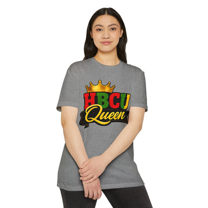 HBCU Queen T-Shirt — Retro Crown Black History Tee for College Pride