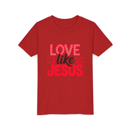 Youth Tee - "Love Like Jesus" Christian Kids Shirt