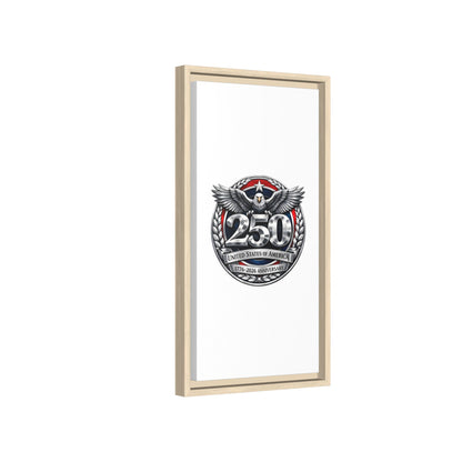Matte Canvas, Framed (Multi-color)