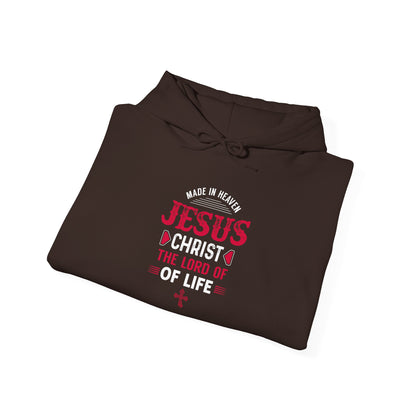 Made in Heaven Jesus Christ The Lord of Life Hoodie