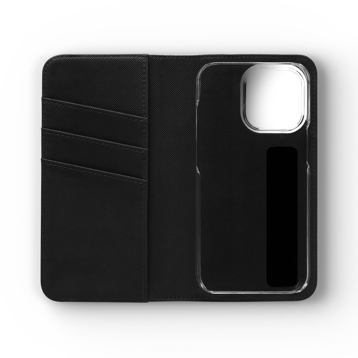 Christian Floral Phone Flip Case — "Jesus Saves" & Inspirational Scripture Wallet Cover